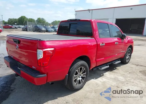 2021 Nissan Titan Sv 4X2 z USA, uszkodzony, nr VIN 1N6AA1EF1MN519827